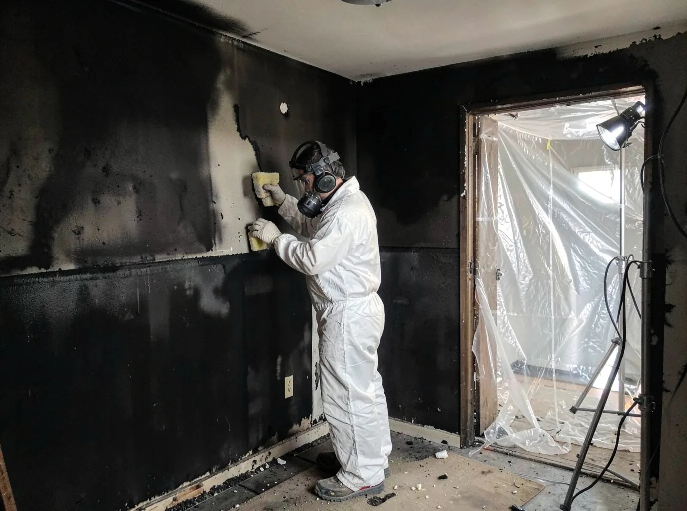 Fire Damage Restoration company in Schoenchen, KS